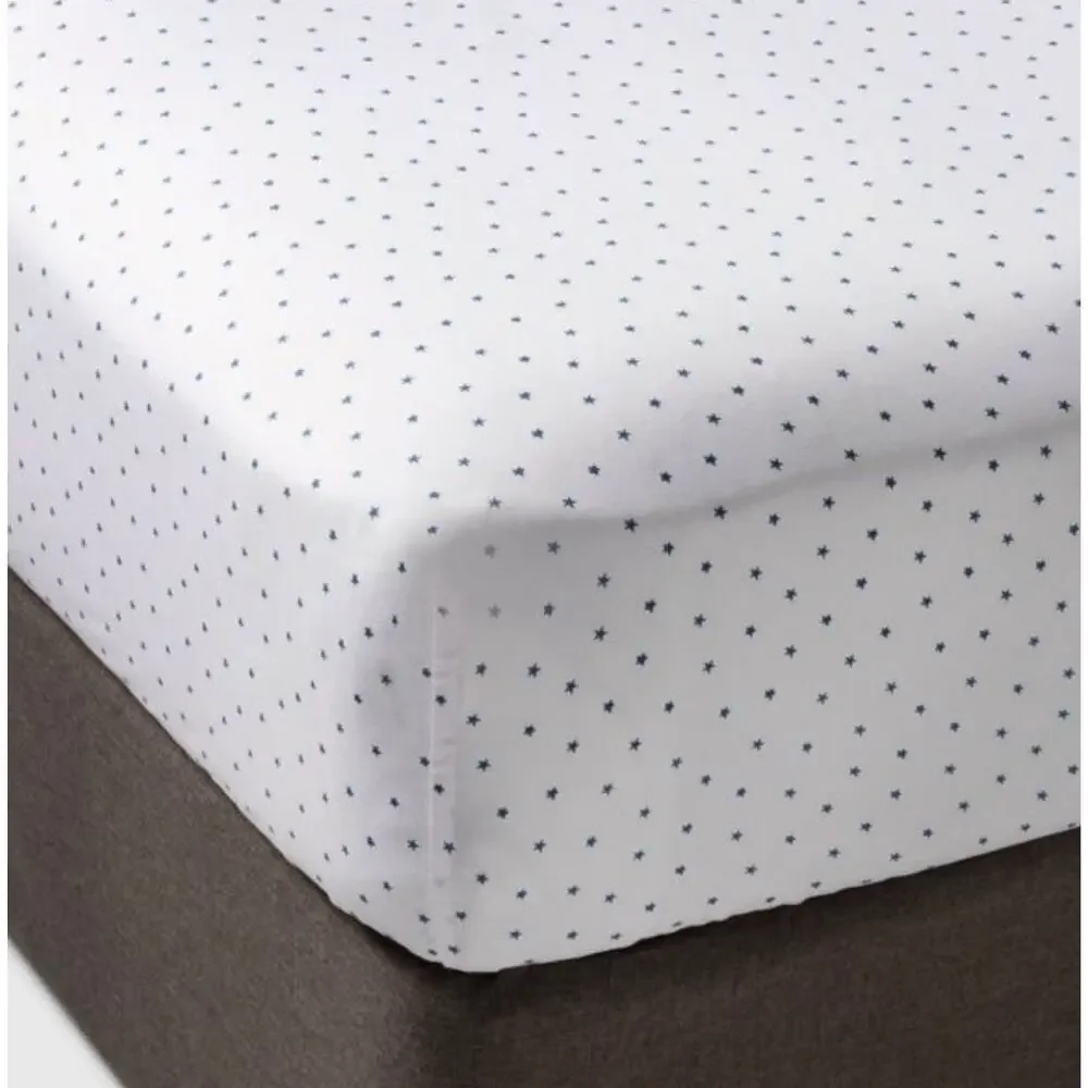 Micro Star Fitted Sheet Separates Bergen Blue - Pillowfort - Full